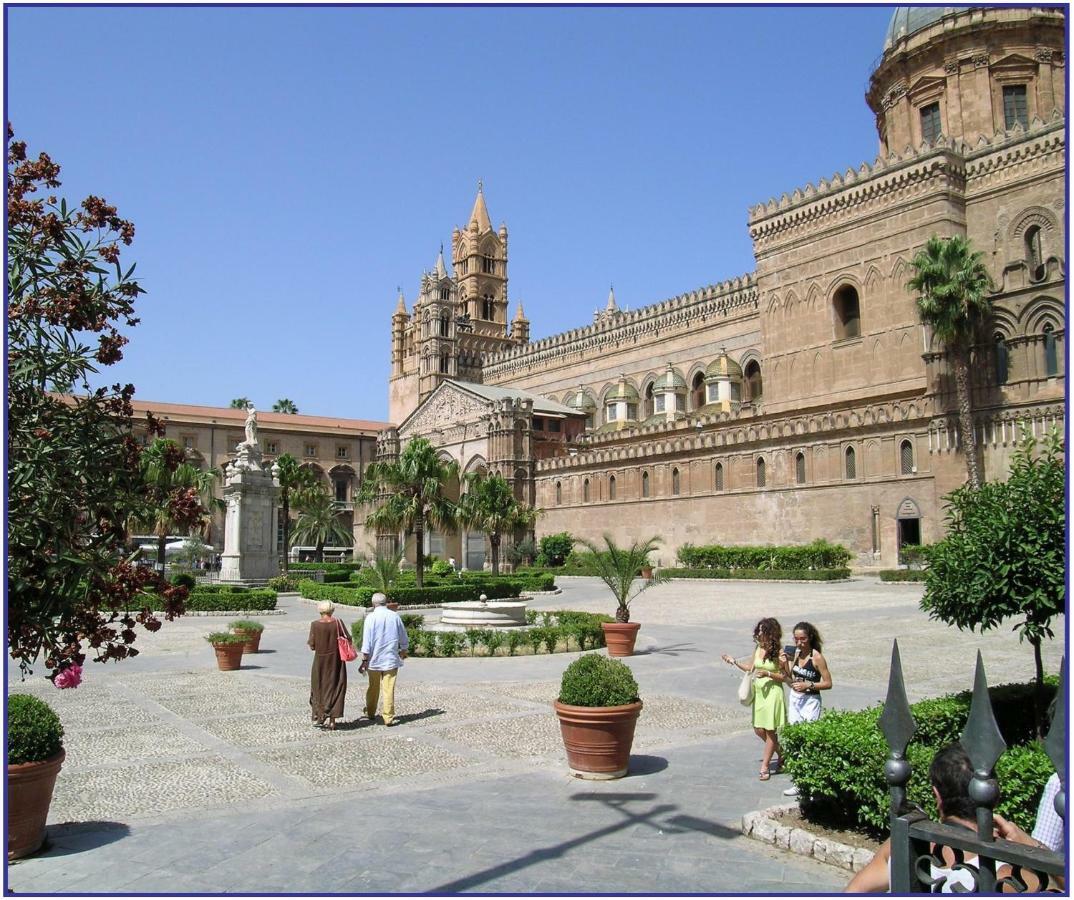 Casa Clo Alla Cattedrale Palermo Luaran gambar